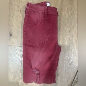 We The Free Red jeans, size 27